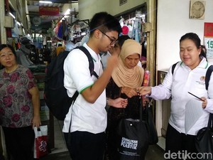 Giliran Pasar Takjil Benhil Kena Sidak Sampah
