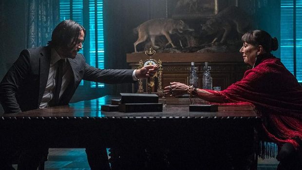 Cuplikan film 'John Wick 3'.