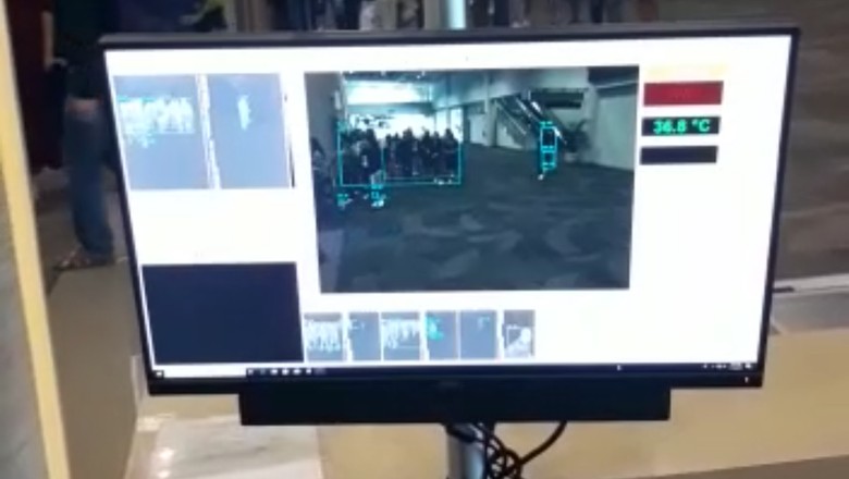 Cegah Cacar Monyet, Pendeteksi Suhu Tubuh Dipasang di Bandara Ngurah Rai Cegah Cacar Monyet, Pendeteksi Suhu Tubuh Dipasang di Bandara Ngurah Rai