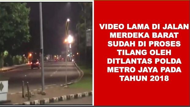 Tawuran di dekat Istana Negara.