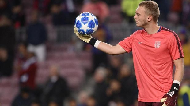 Jasper Cillessen kemungkinan akan dilepas Barcelona. (