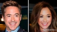 Wah, Iron Man (Robert Downey Jr) jadi mirip siapa ya? Dok. Bored Panda