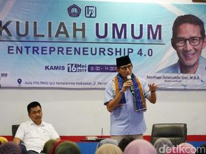 Sandiaga Tolak Ajakan Poyuono untuk Boikot Bayar Pajak