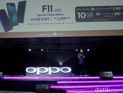 Penampilan Si Cantik Oppo F11 Jewelry White Bareng Milea