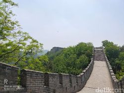 Aksi Realme X di Tembok Besar China