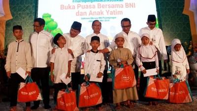 BNI Buka Puasa Bersama Anak Yatim