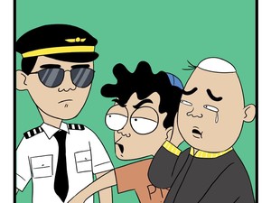 Si Komar: Tahan Emosi!