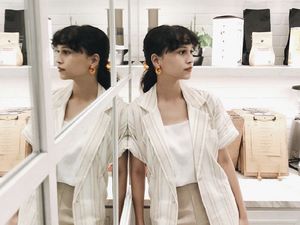 Cara Lutesha Bangun Rasa Takut Saat Main Film Horor