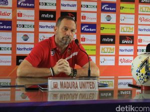 Madura United Kalah karena Gol Mudah