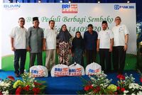 Berbagi di Bulan Ramadhan, BRI Salurkan 64 Ribu Paket Sembako