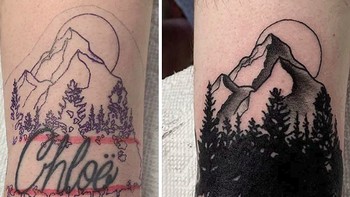 Keren! jadi gambar pegunungan dan hutan. (Foto: Boredpanda)