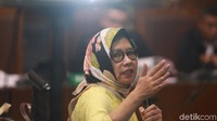 Karen Agustiawan kembali mengikuti sidang dengan agenda pemeriksaan terdakwa.