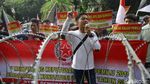 Massa SDR Gelar Aksi Dukung KPU