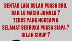Yuk, Intip 8 Meme Sirup yang Identik Banget Sama Bulan Puasa!