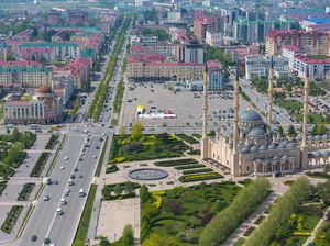 Foto: Masjid Lambang Kedamaian di Rusia