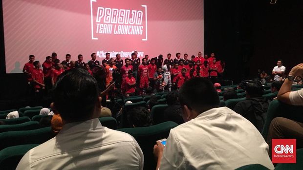 Persija Jakarta resmi kenalkan skuat di Liga 1 2019.