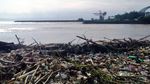 Duh Miris, Sampah Menumpuk Kotori Pantai Loji di Jawa Barat