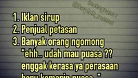 Begini keyakinan banyak orang soal sirup yang jadi salah satu tanda nyata datangnya puasa. Foto: Istimewa
