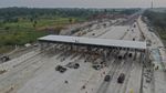 Penampakan Terkini Pembangunan Gerbang Tol Cikampek Utama