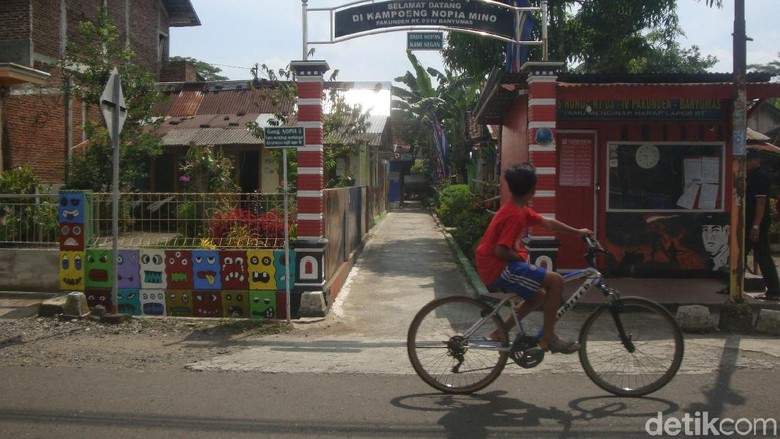 Kampung Nopia Mino di Banyumas (Arbi/detikcom) Kampung Nopia Mino di Banyumas (Arbi/detikcom)