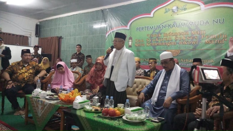 Maruf Amin: Jangan Siap Menang, Tidak Siap Kalah Maruf Amin: Jangan Siap Menang, Tidak Siap Kalah