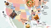 Hidangan Amerika Utara seperti steak, fried chicken, lobster roll, dan hamburger merajai list di Instagram. Lebih dari 63% tagar makanan dipenuhi dengan hidangan Amerika Utara. Foto: Rebecca Moss/Boredpanda