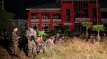 Tiga Mobil Jadi Bangkai Usai Kerusuhan di Lapas Langkat