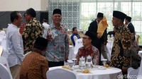 Buka puasa bersama berlangsung di gedung KPK, Jakarta, Jumat (17/5/2019).