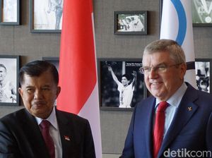 JK Bertemu Presiden IOC, Yakinkan RI Siap Jadi Tuan Rumah Olimpiade 2032