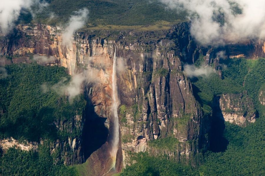 Potret Air Terjun Tertinggi Di Dunia