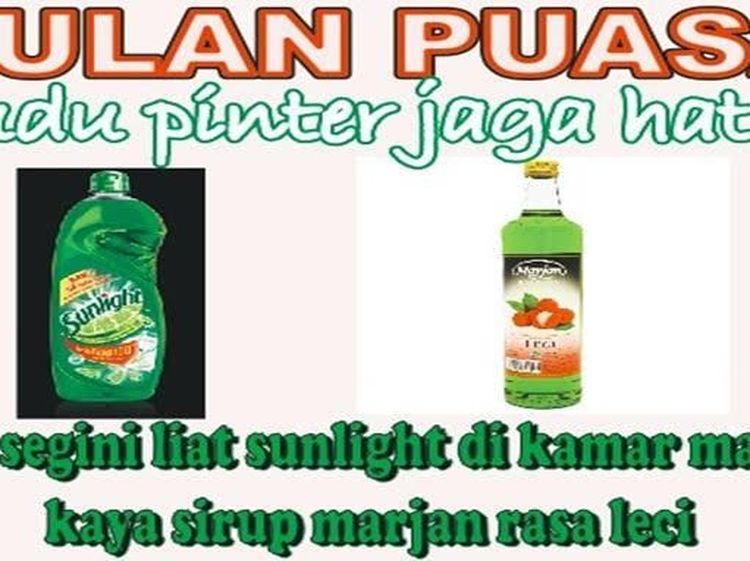 Yuk, Intip 8 Meme Sirup yang Identik Banget Sama Bulan Puasa!
