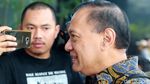 Senyum Eks Menkeu Agus Martowardojo Saat Diperiksa Soal e-KTP