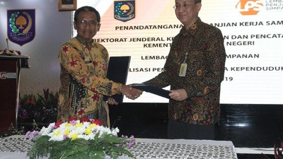 Kerja Sama Data Kependudukan