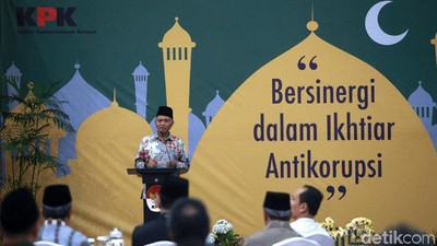 Buka Puasa Bersama, Ketua KPK Unjuk Kinerja 2018