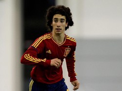 Marc Cucurella saat ini bermain untuk Eibar dan Barca siap mengaktifkan pembelian lagi dengan harga empat juta euro. Barca bisa kembali menjualnya dengan harga 10 juta euro. (Foto: Alex Caparros/Getty Images)