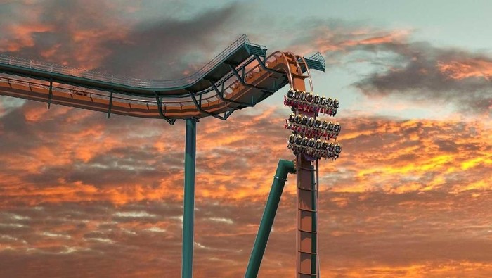 Roller coaster tercepat, tertinggi dan terpanjang