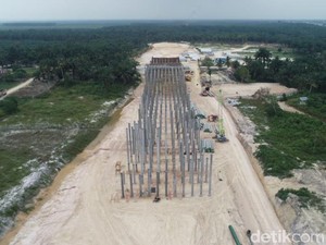 Underpass Khusus Gajah di Tol Pekanbaru-Dumai Bisa Dilintasi 100 Gajah