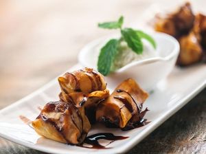 Menu Buka Puasa Pisang Karamel, Bikinnya Cukup dengan 3 Bahan