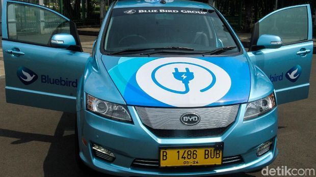 Mobil listrik BYD dijadikan armada taksi