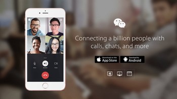 5. WeChat. Aplikasi ini diluncurkan pada tahun 2011 di China dan awalnya bernama Weixin. Sangat populer di negara asalnya dan sudah cukup dikenal di Indonesia. (Foto: wechat.com) 