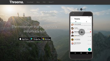 2. Threema. Aplikasi besutan perusahaan Swiss ini juga mulai mencuri perhatian sebagai salah satu alternatif WhatsApp pada multi platform. Privasi dan keamanan menjadi salah satu aspek kunci yang ditawarkan. (Foto: threema.ch/en)