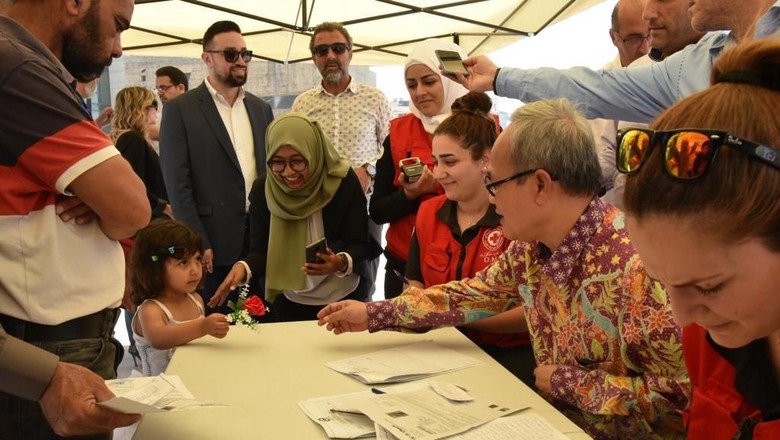 RI Berikan Bantuan untuk Pengungsi Suriah di Lebanon RI Berikan Bantuan untuk Pengungsi Suriah di Lebanon