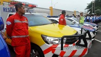Tim Jasa Marga Siaga Operasional Lebaran 2018 merupakan tim gabungan yang mengemban tugas memberikan berbagai layanan optimal, khususnya kepada pengguna jalan tol selama libur mudik dan balik Lebaran tahun 2019. Foto: dok. Jasa Marga