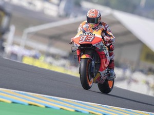 Meski Unggul Jauh di Klasemen, Marquez Terus Tancap Gas