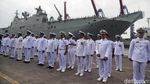 Dua Kapal AL Australia Merapat di Tanjung Priok