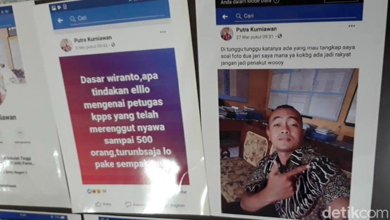Ini Dia Guru Honorer yang Posting Ancaman Bunuh Jokowi