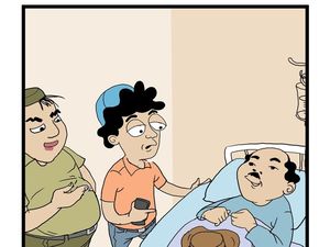 Si Komar: Pura-pura Sakit