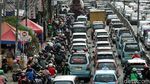Potret Macetnya Jalan Menuju Pasar Tanah Abang dan Thamrin City