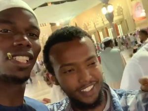 Diserbu Fans di Tanah Suci, Paul Pogba: Alhamdulillah