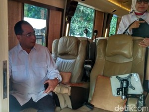 Naik Bus, Budi Karya Cek Kesiapan Jalur Mudik Tol Trans Jawa